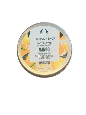 The Body Shop Mango Body Butter Travel Size Vegan 1.62 oz